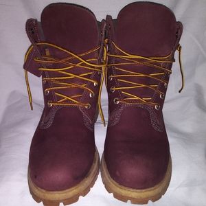Timberland Brown NuBuck Boots Mens Sz.9.5